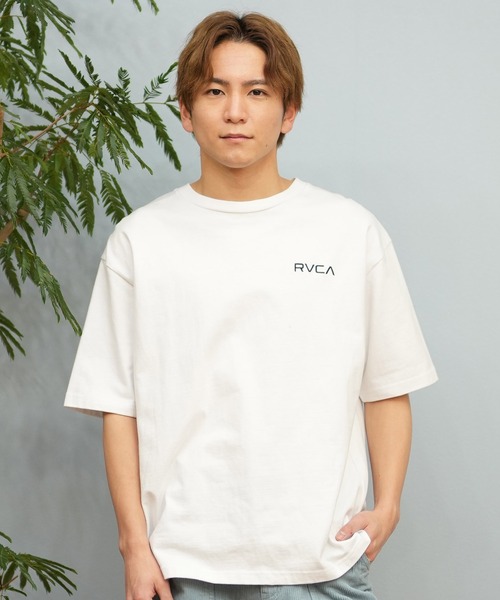 RVCA☆Charmer Short Sleeve Tee バックプリント 半袖 Tシャツ RVCA tシャツ RVCA/ルーカ 半袖Tシャツ バックプリント オーバー
