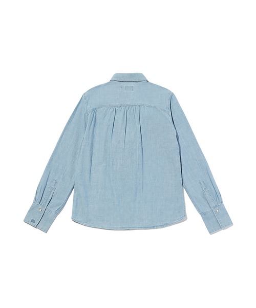 ブラウス シャツ Levi's/リーバイス BLUETAB(TM) デニム ユーティリティシャツ レディース Levi's/リーバイス BLUETAB(TM) デニム ユーティリティシャツ