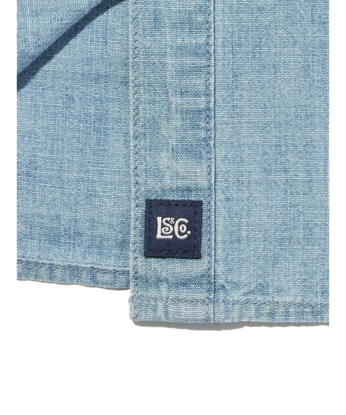 ブラウス シャツ Levi's/リーバイス BLUETAB(TM) デニム ユーティリティシャツ レディース Levi's/リーバイス BLUETAB(TM) デニム ユーティリティシャツ