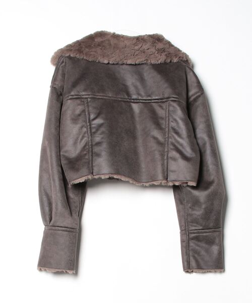 「EVRIS」 ブルゾン FREE ブラウン レディース_画像2