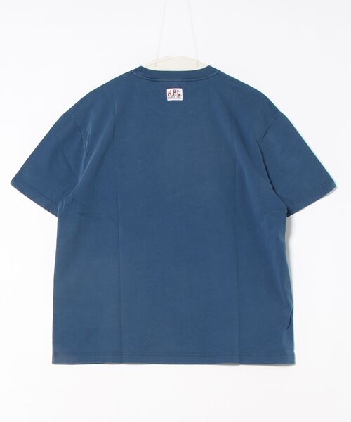 A.P.C. tシャツ T-SHIRT LABEL H GARMENT DYE メンズ : ZOZOTOWN