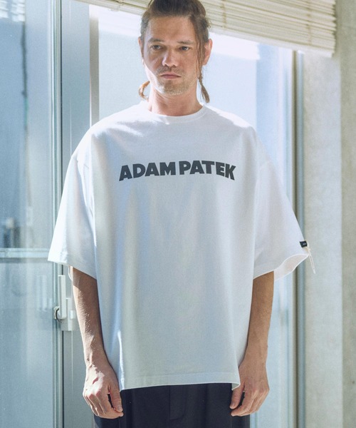 １着でも送料無料 ADAM PATEK T/ロゴ sleeve short logo ADAMPATEK/basic tシャツ トップス