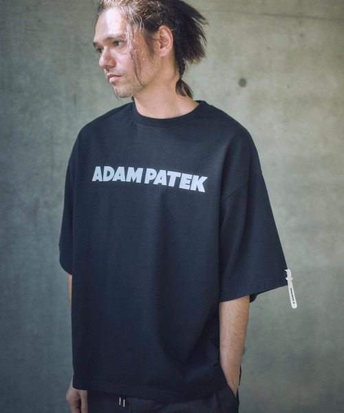 web限定セール logo ADAMPATEK/basic tシャツ PATEK ADAM short T/ロゴ sleeve トップス