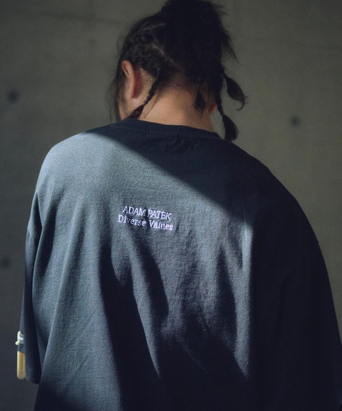 ADAM PATEK tシャツ ADAMPATEK/basic logo short sleeve T/ロゴ