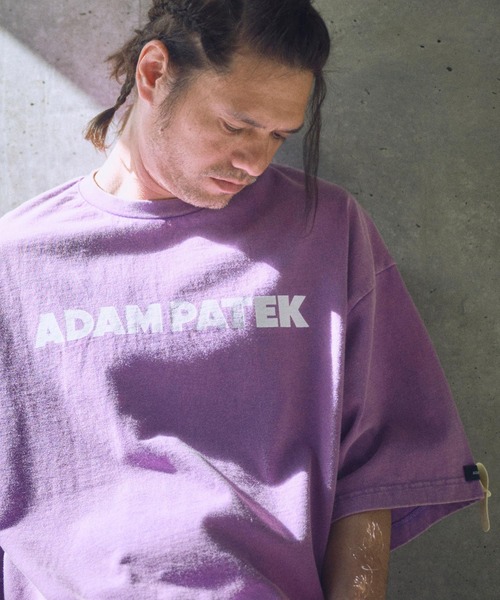 ADAM PATEK tシャツ ADAMPATEK/basic logo short sleeve T/ロゴ