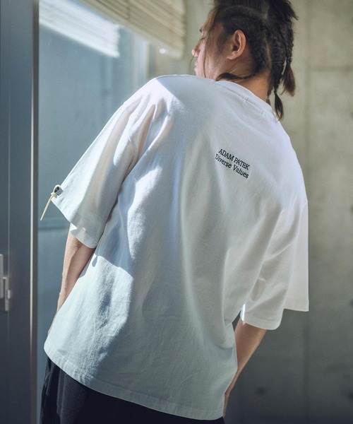 ADAM PATEK tシャツ ADAMPATEK/basic logo short sleeve T/ロゴ