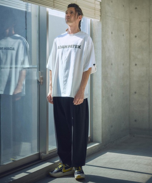 ADAM PATEK tシャツ ADAMPATEK/basic logo short sleeve T/ロゴ