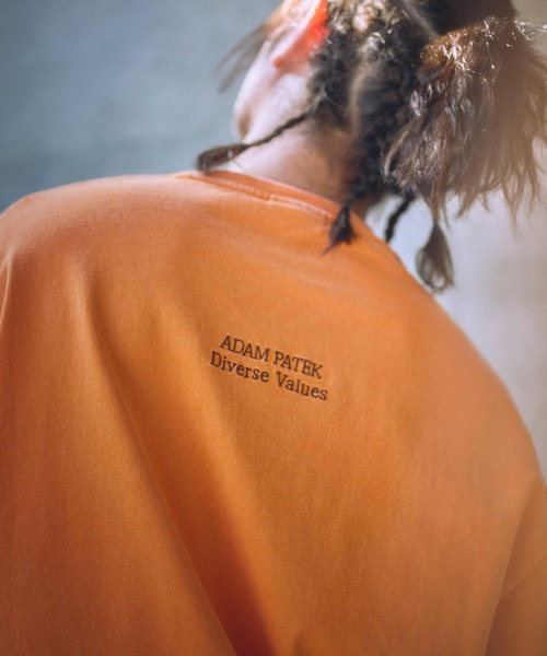 ADAM PATEK tシャツ ADAMPATEK/basic logo short sleeve T/ロゴ