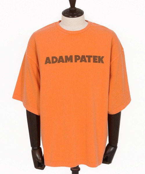 ADAM PATEK tシャツ ADAMPATEK/basic logo short sleeve T/ロゴ