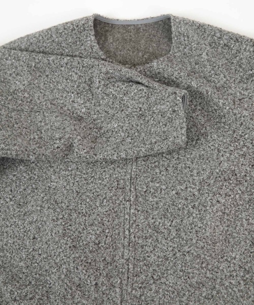 「titivate」 ジップアップブルゾン M チャコール レディース_画像5