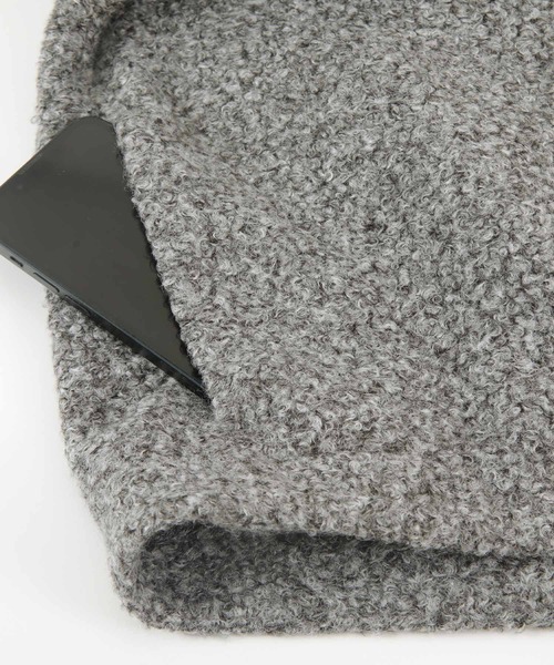 「titivate」 ジップアップブルゾン M チャコール レディース_画像6