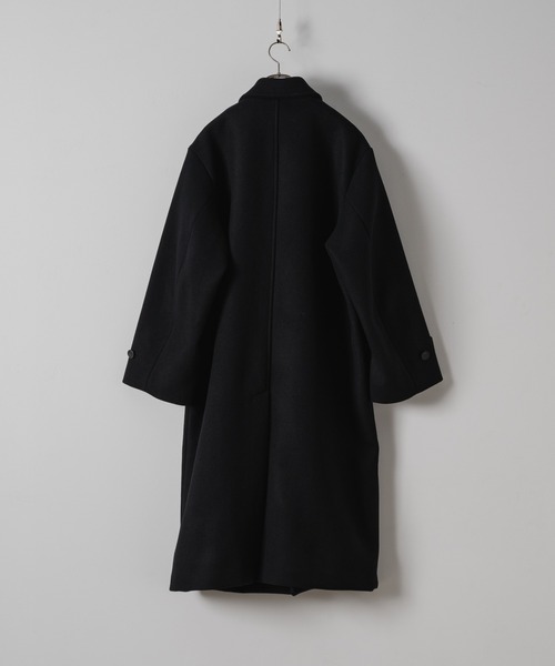 Casper John（キャスパージョン） ステンカラーコート MEDIUM ブラック