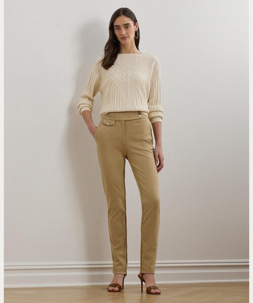 Ralph Laurenレディース　アンクル丈パンツ LAUREN RALPH パンツ ポンチ アンクル レディース : ZOZOTOWN