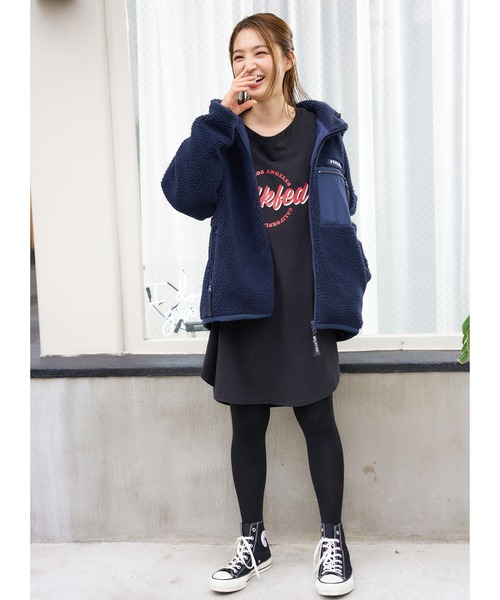 「MILKFED.」 ブルゾン M ベージュ レディース_画像6