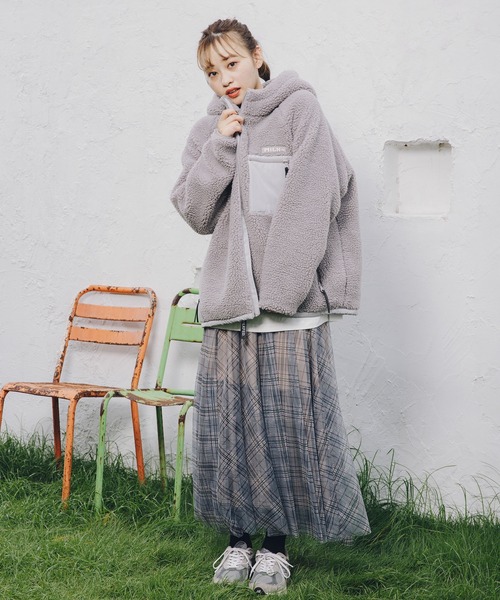 「MILKFED.」 ブルゾン M ベージュ レディース_画像8