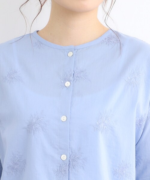 LAURA ASHLEY（ローラアシュレイ） ブラウス シャツ 「コットン100 