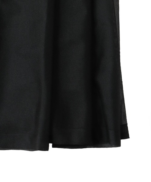 ODAKHA（オダカ） ワンピース ODAKHA / sheer circular knit dress