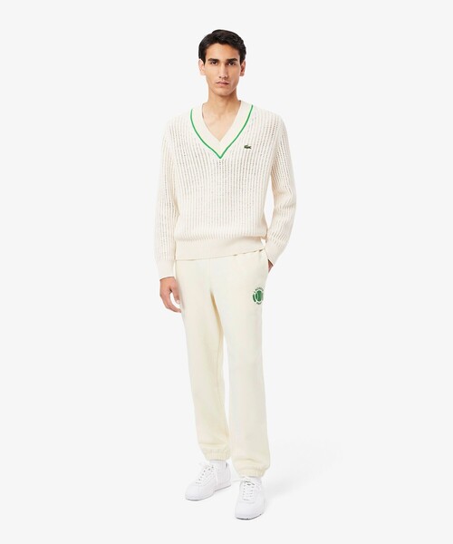 LACOSTE（ラコステ） スウェットパンツ ジャージ ヘリテージテニスロゴ