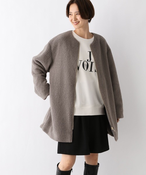 「LEPSIM」 コート FREE モカ レディース_画像7