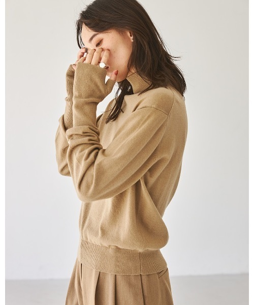 「TODAYFUL」 長袖ニット FREE チャコールグレー レディース_画像2