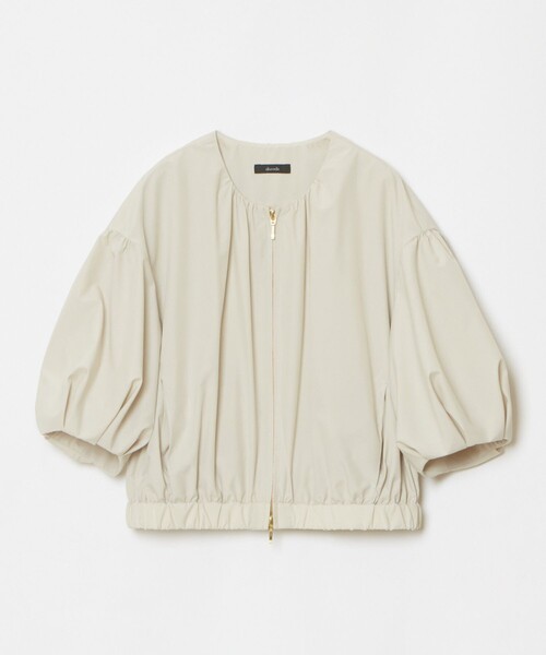 allureville（アルアバイル） ブルゾン アウター マットタフタショート