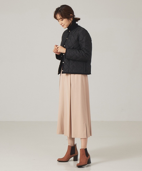 「Au BANNISTER」 ショートブーツ 38 グレイッシュベージュ レディース_画像2