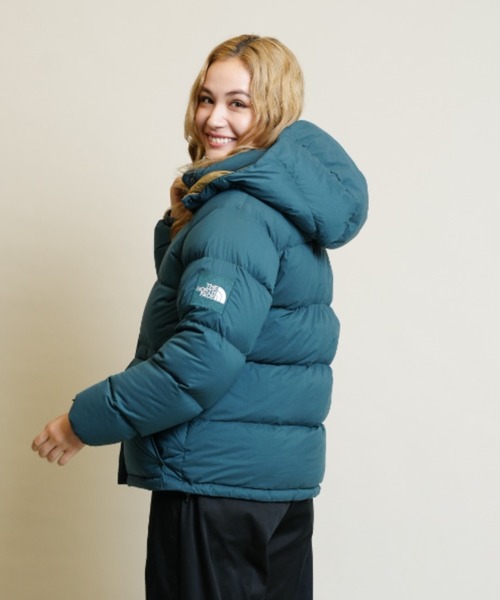 The North Face フード付き レディース スキーウェア 緑/青 The North Face フード付き レディース スキーウェア 緑/青 レディース