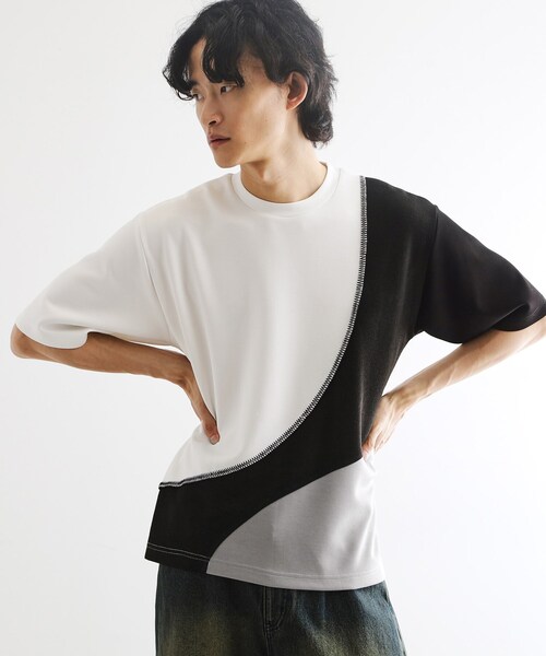 LGB☆JETROCK Tシャツ カットソー tk.TAKEO KIKUCHI（ティーケータケオキクチ） tシャツ ニット