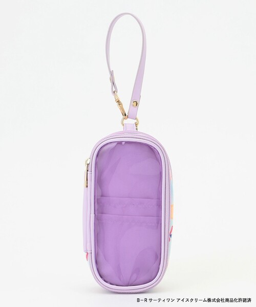 ANY（エニィ） ポーチ 「any FAM×サーティワン アイスクリーム」クリア