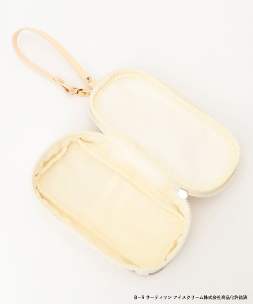 ANY（エニィ） ポーチ 「any FAM×サーティワン アイスクリーム」クリア