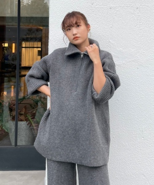 エトレトーキョウS ETRE TOKYO（エトレトウキョウ） Vネック2wayニットプルオーバー