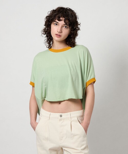 tシャツ 「6(ROKU)」ARPHABET Tシャツ -O- レディース