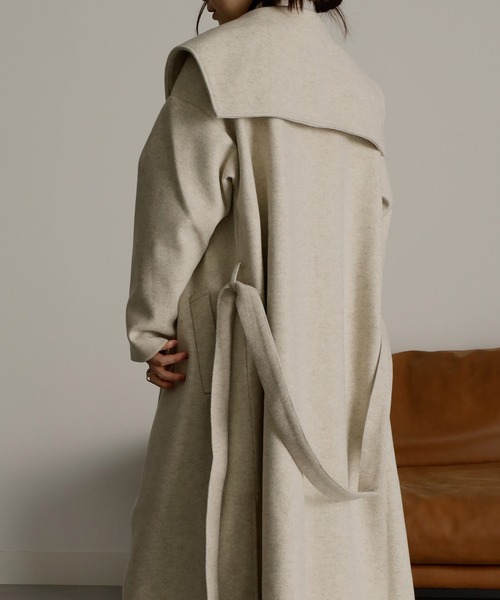 「RANAN」 コート L アイボリー レディース_画像5