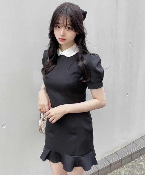 titty＆Co. PETIT by poyo」 半袖ワンピース SMALL ブラック