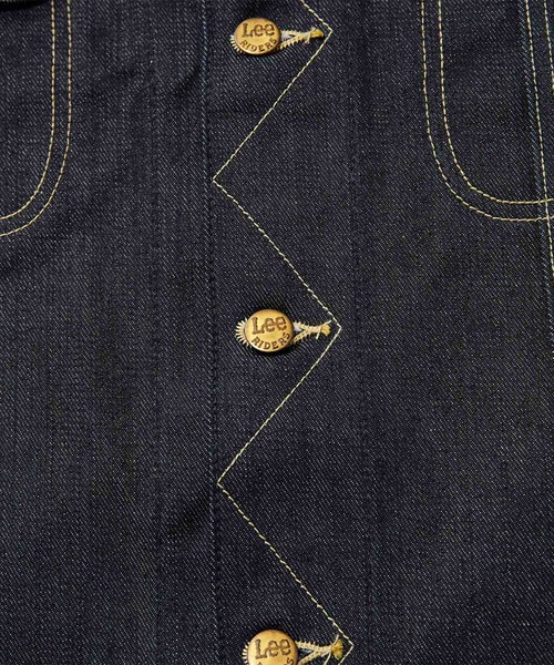 Lee デニムジャケット gジャン Lee/リー「リジッド/生デニム