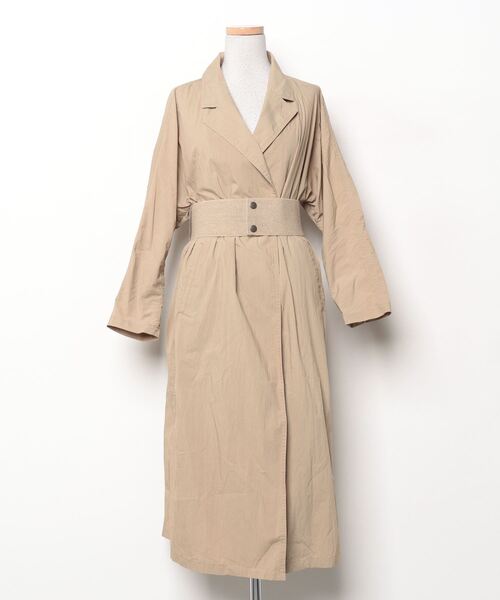 「muller of yoshiokubo」 チェスターコート 36 ベージュ レディース_画像2