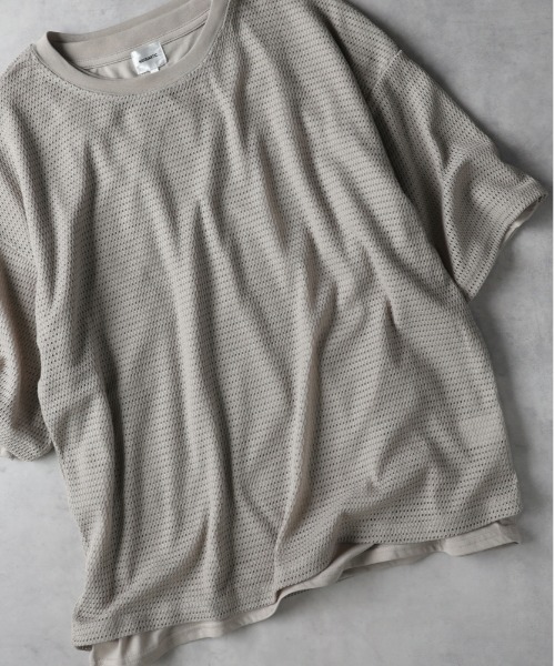 Right-on（ライトオン） tシャツ 「NEOSARTIC」透かし編みTシャツ