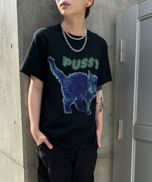 milkboy ミルクボーイ CAT ARMY 猫 ネコ キャット Tシャツ MILKBOY（ミルクボーイ） tシャツ MEOW CAT Tシャツ メンズ レディース