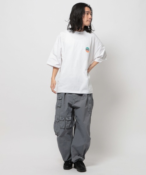 「niko and...」 半袖Tシャツ LARGE イエロー メンズ