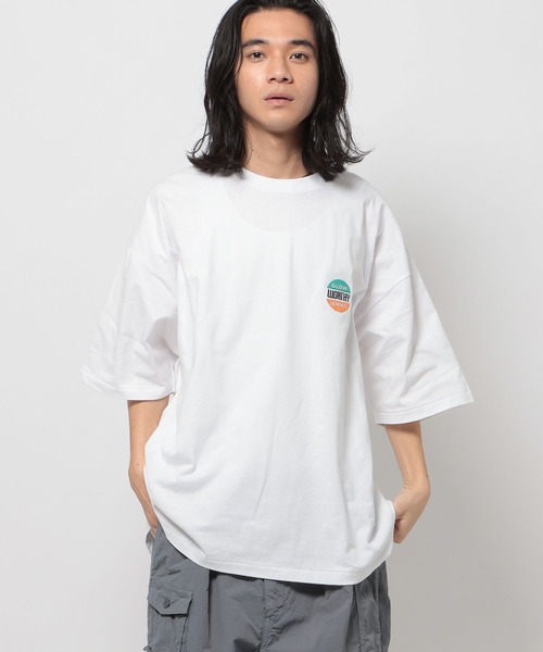 「niko and...」 半袖Tシャツ LARGE イエロー メンズ