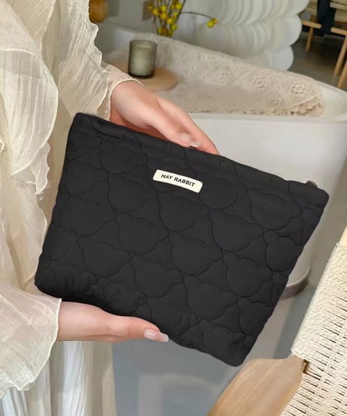 TONE SELECT GOODS ポーチ urbanfemine./大容量くまキルティングポーチ