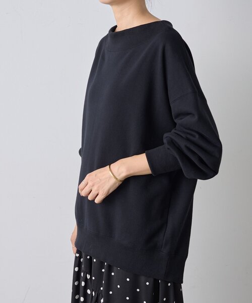 【新品未使用】BEARDSLEY プルオーバートップス BEARDSLEY tシャツ Ronde刺繍裏毛プルオーバー レディース