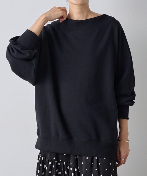 ビアズリー BEARDSLEY ガリャルダガランテ ぷっくり裏毛カットソー スウェット F ブラック /DO ■OS レディース BEARDSLEY - ビアズリー ガリャルダガランテ ぷっくり裏毛