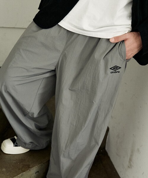 NUMQUAM テック系　ナイロンパンツ 新品タグ付き umbro パンツ TECH NYLON PANTS/テックナイロンパンツ/UMBRO別注