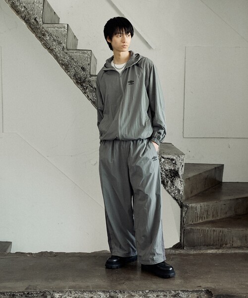 tech y2k nylon pants ドローコード Confirm パンツ Y2K 切替パイピングサイドライン 裾ドローコード