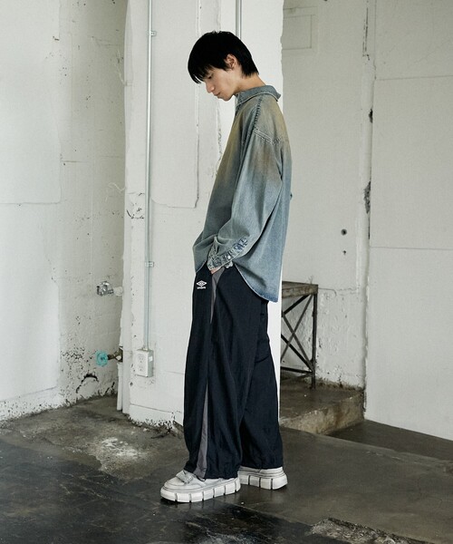 00's UMBRO 中綿ナイロンパンツ　y2k テック系 UMBRO/TECH NYLON PANTS/テックナイロンパンツ｜Daytona Park