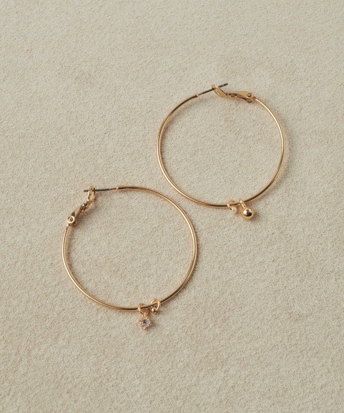 14kgf ミニチャーム♡⃛3ペア◝✩ピアス イヤリング GOLDY（ゴールディ） ピアス マイクロ チャーム アソートメント ピアス
