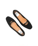 パンプス スエード センタービジュー 2cm ...の詳細画像1