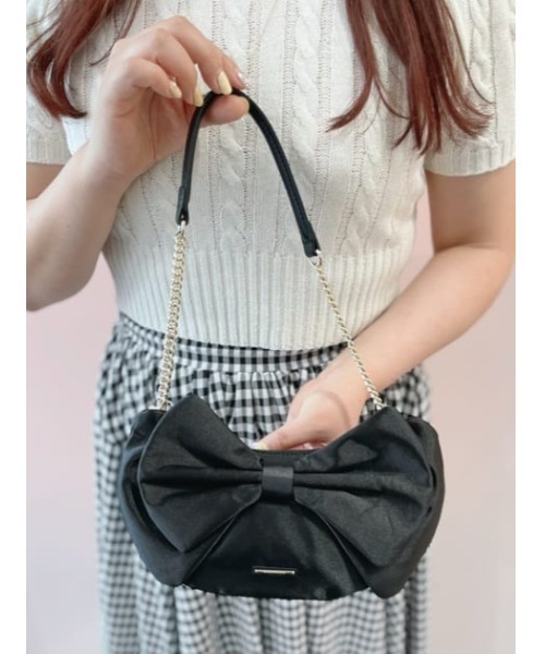 サマンサベガ（Samantha Vega ）/ダブルリボンワンショルダーバッグ Samantha Vega（サマンサベガ） ショルダーバッグ バッグ ダブルリボン