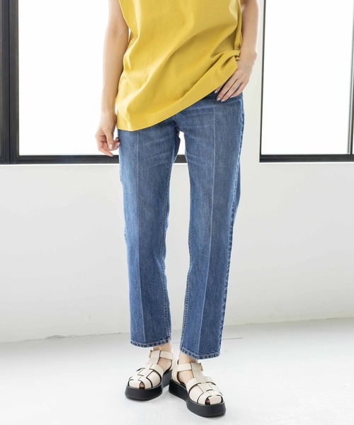「niko and...」 デニムパンツ MEDIUM グレー レディース